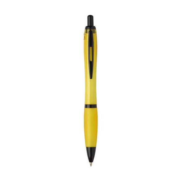Nash recycled plastic ballpoint pen with black trims (black ink)