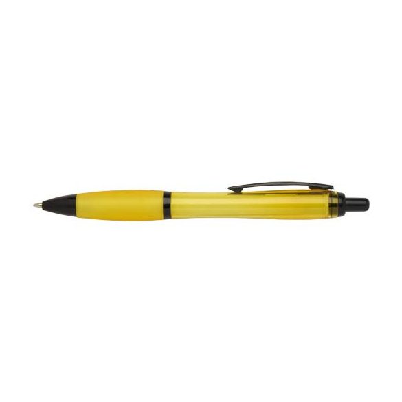 Nash recycled plastic ballpoint pen with black trims (black ink)