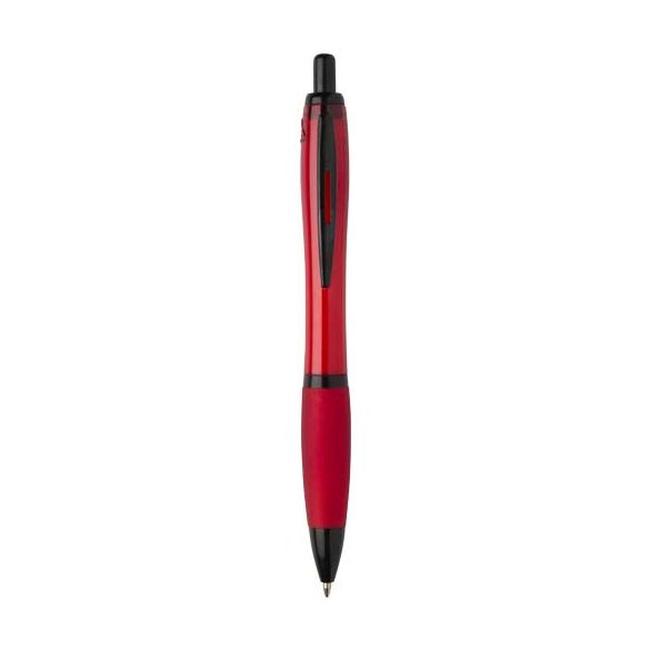 Nash recycled plastic ballpoint pen with black trims (black ink)