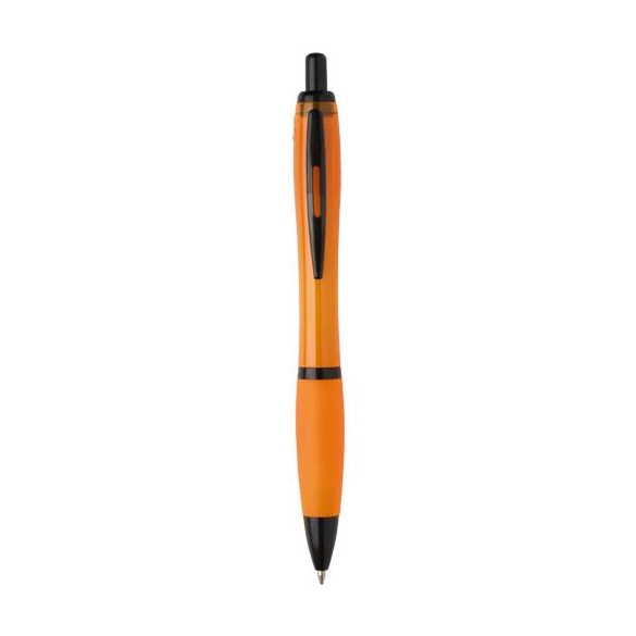 Nash recycled plastic ballpoint pen with black trims (black ink)