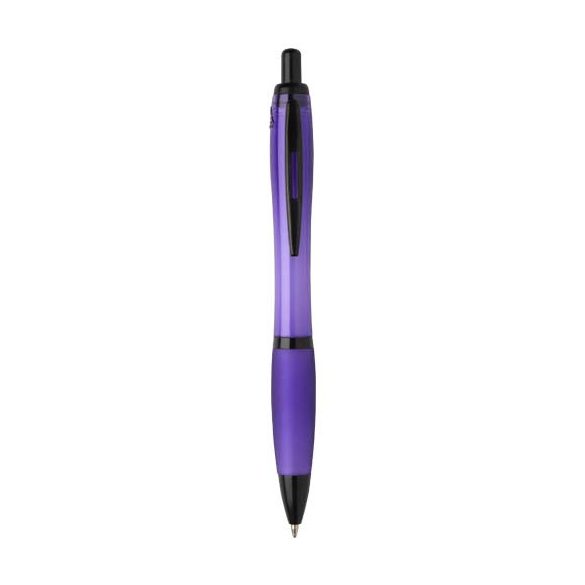 Nash recycled plastic ballpoint pen with black trims (black ink)