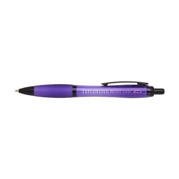 Nash recycled plastic ballpoint pen with black trims (black ink)
