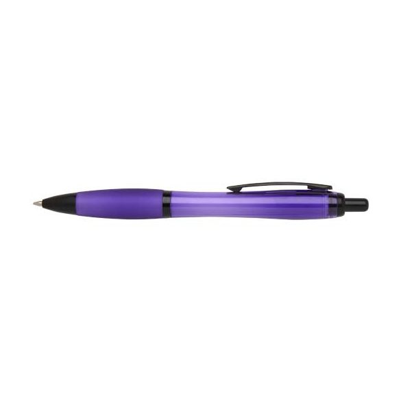 Nash recycled plastic ballpoint pen with black trims (black ink)