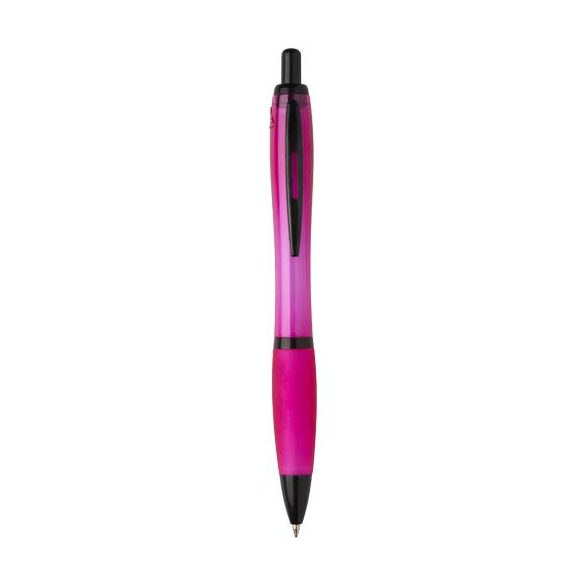 Nash recycled plastic ballpoint pen with black trims (black ink)