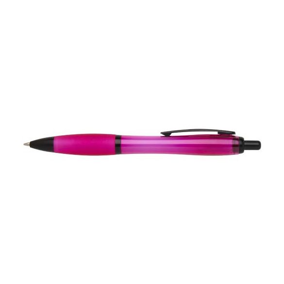 Nash recycled plastic ballpoint pen with black trims (black ink)