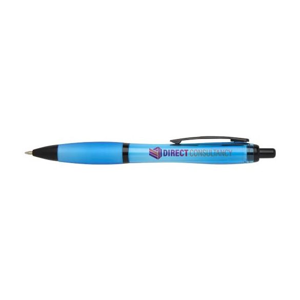 Nash recycled plastic ballpoint pen with black trims (black ink)