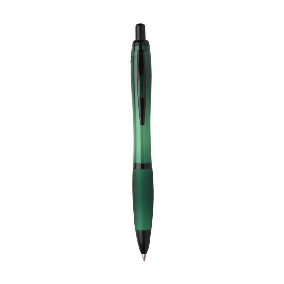 Nash recycled plastic ballpoint pen with black trims (black ink)