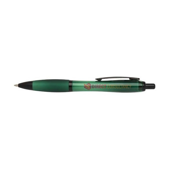 Nash recycled plastic ballpoint pen with black trims (black ink)