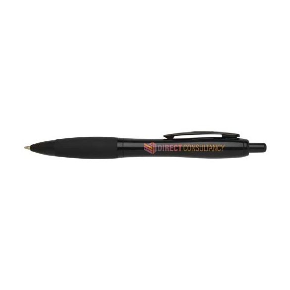 Nash recycled plastic ballpoint pen with black trims (black ink)
