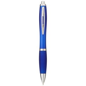 Nash ballpoint pen with coloured barrel and grip