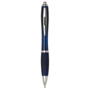 Nash ballpoint pen with coloured barrel and grip