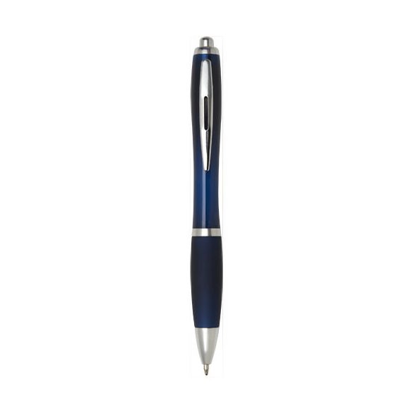 Nash ballpoint pen with coloured barrel and grip