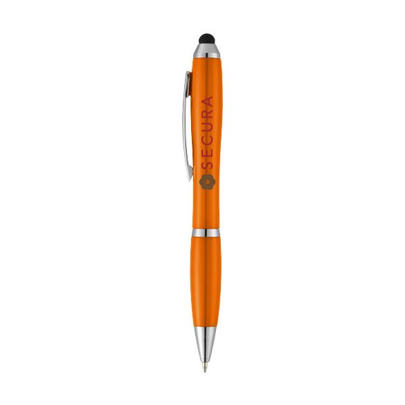 Nash coloured stylus ballpoint pen