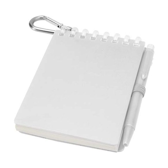 Lig Mini recycled outdoor soft cover notebook and ballpoint pen set (black ink)