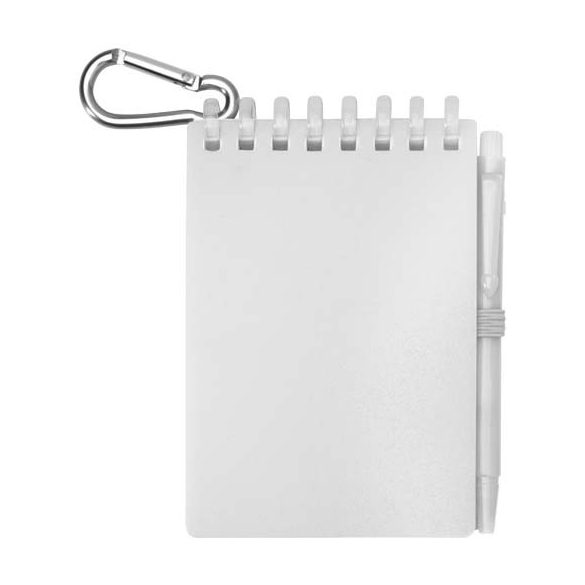 Lig Mini recycled outdoor soft cover notebook and ballpoint pen set (black ink)