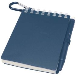   Lig Mini recycled outdoor soft cover notebook and ballpoint pen set (black ink)