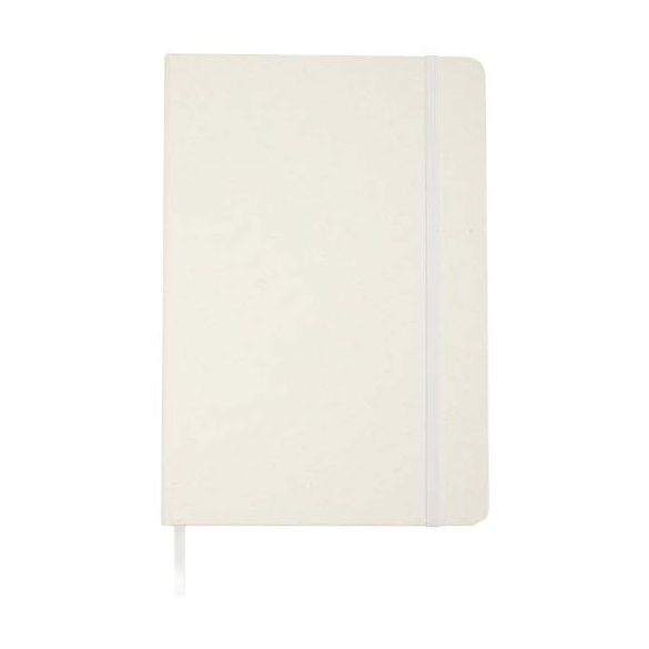 Bass A5 recycled hard cover notebook with lined pages