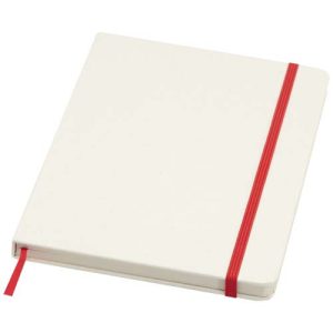 Bass A5 recycled hard cover notebook with lined pages