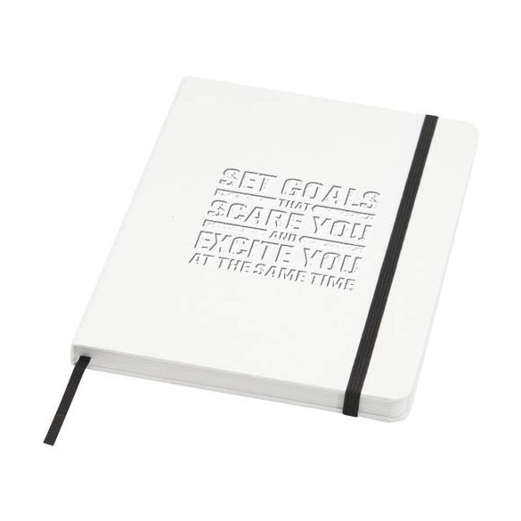 Holm A5 stone paper hard cover notebook with lined pages