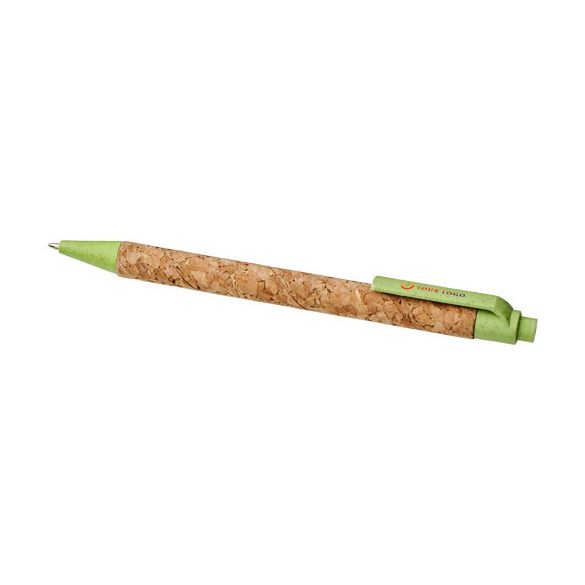 Midar cork and wheat straw ballpoint pen (black ink)