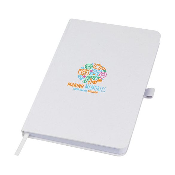 Fabianna crush paper hard cover notebook