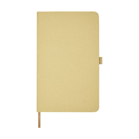 Fabianna crush paper hard cover notebook