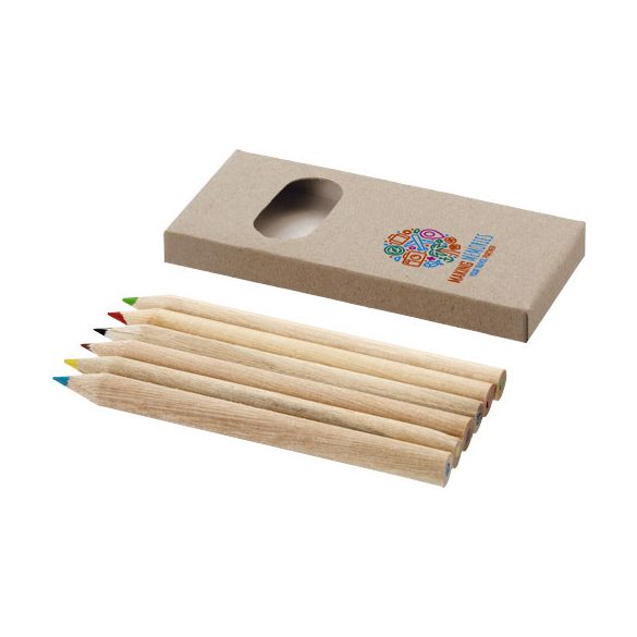 Artemaa 6-piece pencil colouring set