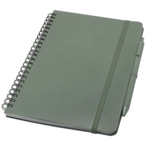 Thalaasa A5 ocean-bound hard cover notebook with ballpoint pen (black ink)