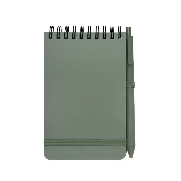 Thalaasa A6 hard cover ocean-bound notebook with ballpoint pen (black ink)