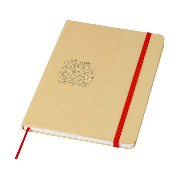 Nelida A5 recycled cardboard hard cover notebook