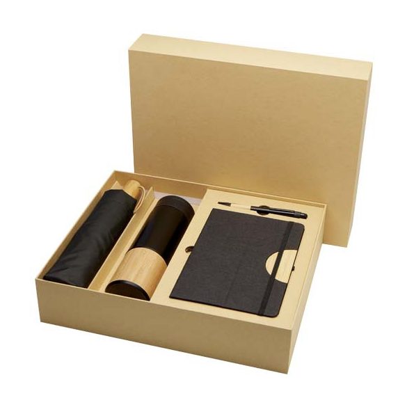 Carmen A5 hard cover notebook and ballpoint pen gift set