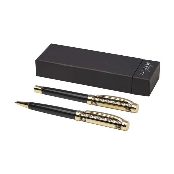 Legato ballpoint and rollerball pen set