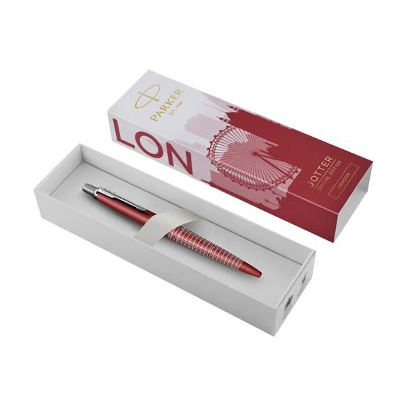 Parker Jotter SE Global Icons colour trim ballpoint pen (blue ink)