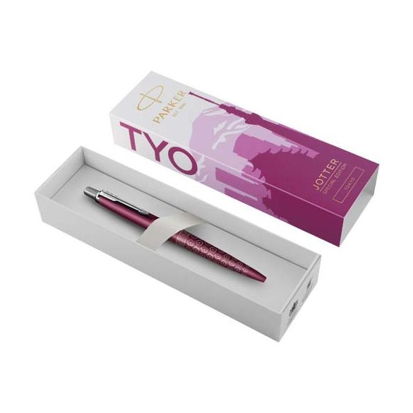 Parker Jotter SE Global Icons colour trim ballpoint pen (blue ink)