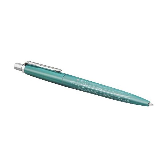 Parker Jotter SE Global Icons colour trim ballpoint pen (blue ink)
