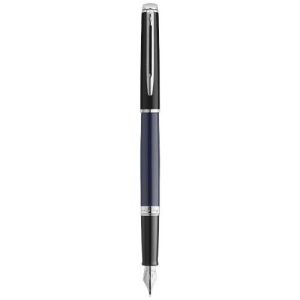 Hemisphere colour blocking fountain pen with palladium trim