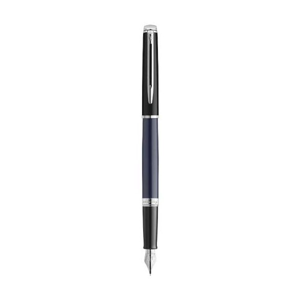 Hemisphere colour blocking fountain pen with palladium trim