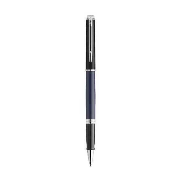 Hemisphere colour blocking rollerball pen with palladium trim