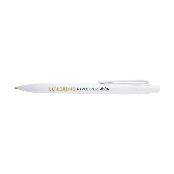 Unica recycled plastic ballpoint pen (black ink)