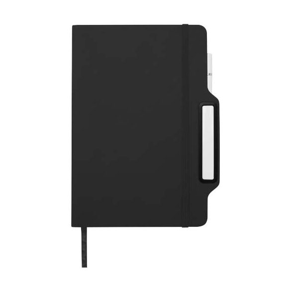 Nexus A5 hard cover notebook with pen and pencil combo (black ink)