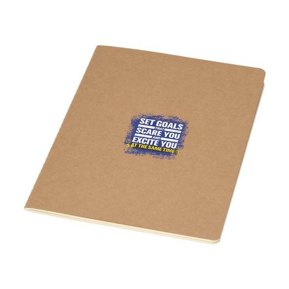 Slyk A5 kraft cahier notebook with ruled pages