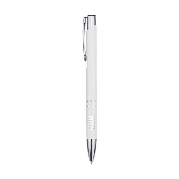 Moneta recycled aluminium ballpoint pen (blue ink)