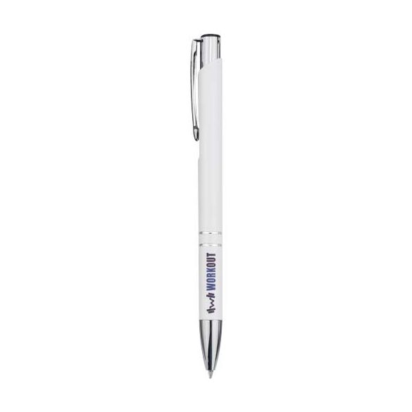 Moneta recycled aluminium ballpoint pen (blue ink)