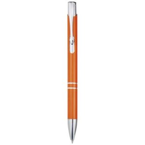 Moneta recycled aluminium ballpoint pen (blue ink)