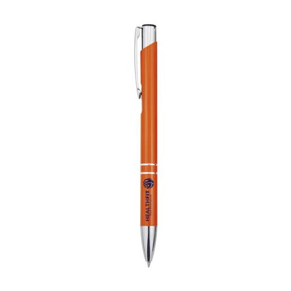 Moneta recycled aluminium ballpoint pen (blue ink)