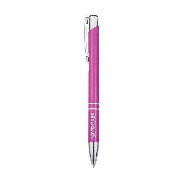 Moneta recycled aluminium ballpoint pen (blue ink)