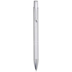 Moneta recycled aluminium ballpoint pen (blue ink)