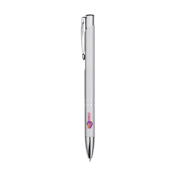 Moneta recycled aluminium ballpoint pen (blue ink)