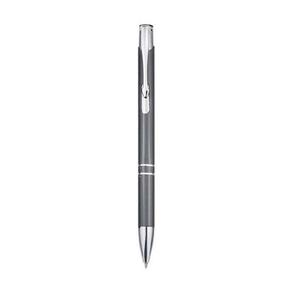 Moneta recycled aluminium ballpoint pen (blue ink)