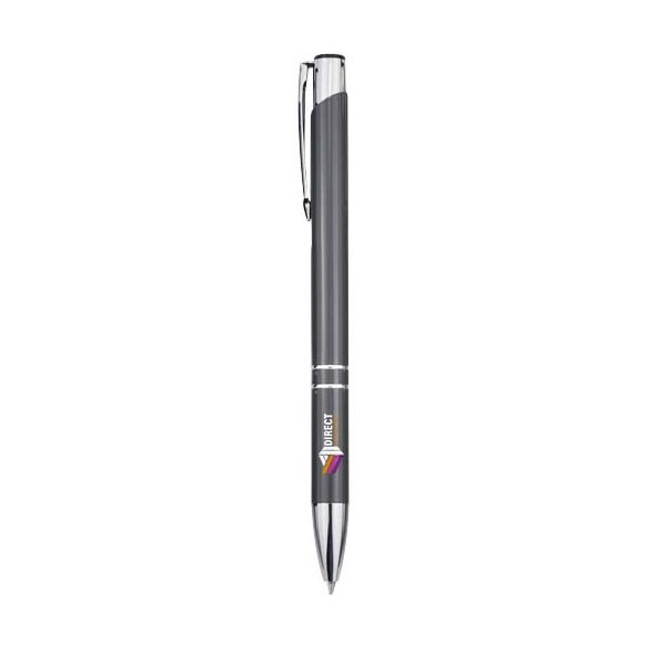 Moneta recycled aluminium ballpoint pen (blue ink)